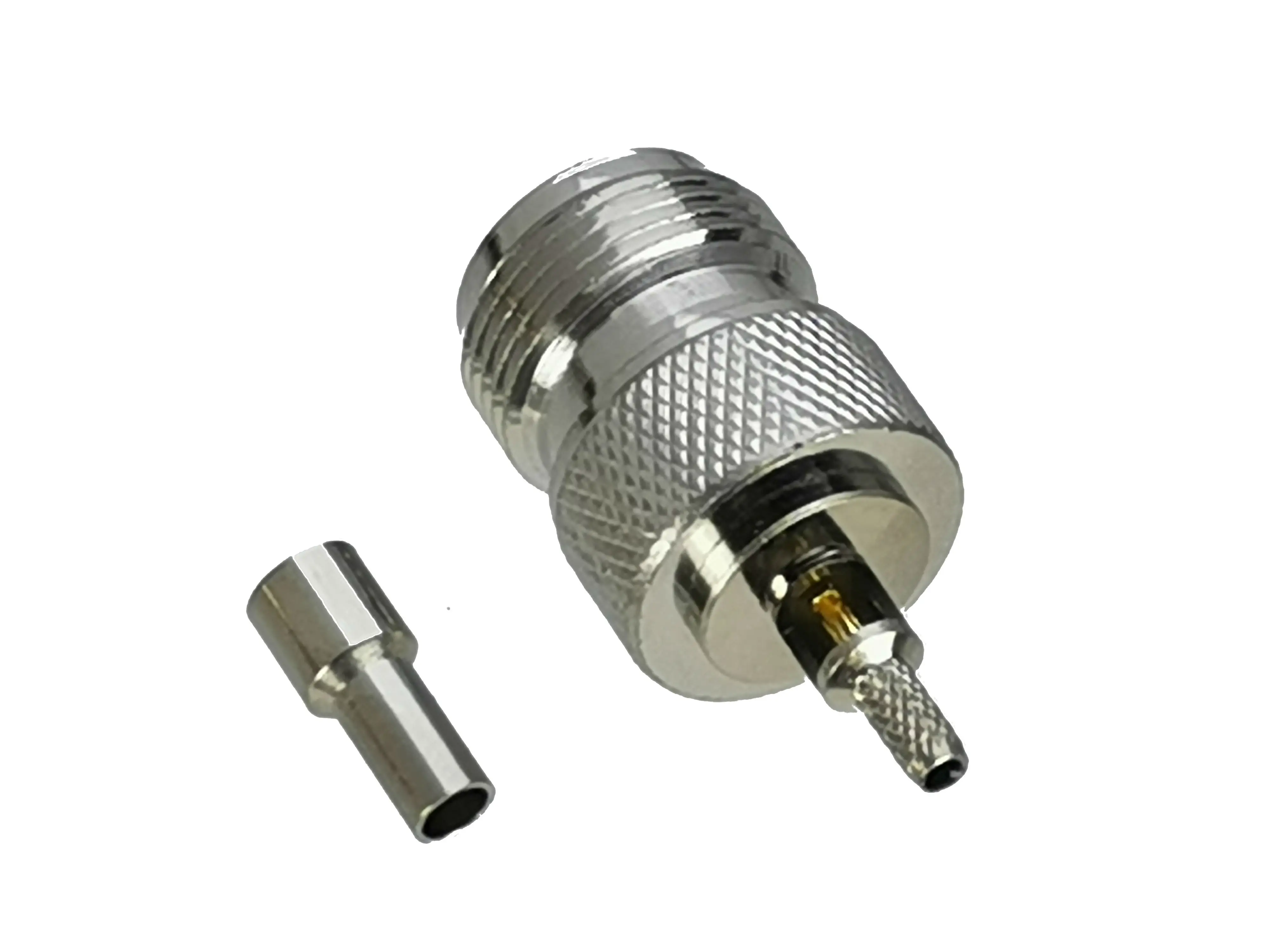 1 шт. N обжимной разъем RG316 RG174 / RG58 RG142 RG8X LMR240 RG5 RG6 RG8 LMR400 мужской и женский RF адаптер -
