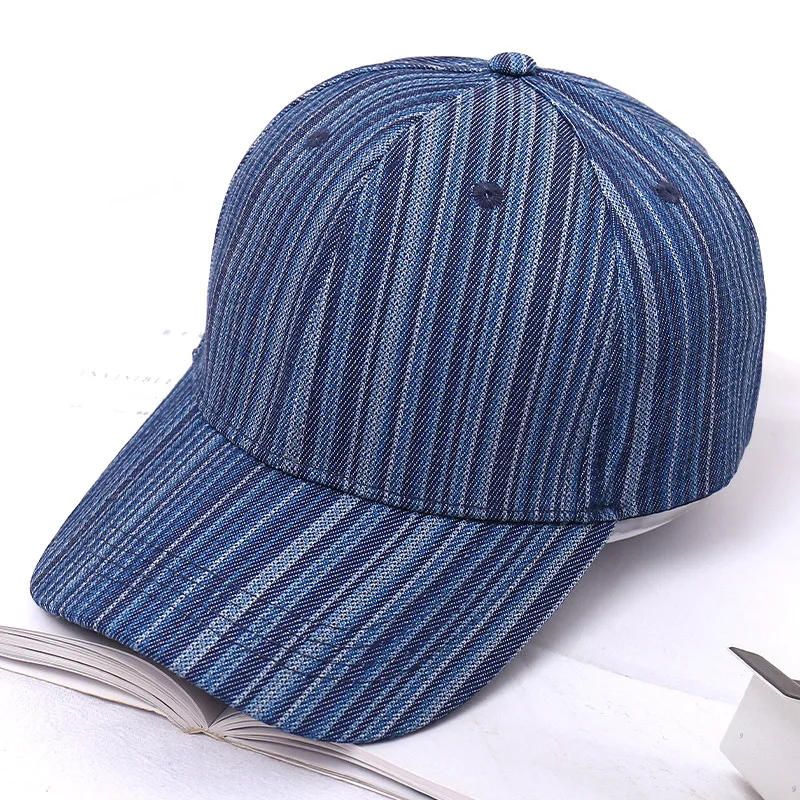 

Spring new bright cotton and linen baseball cap four seasons outdoor travel visor hat long brim simple style cap