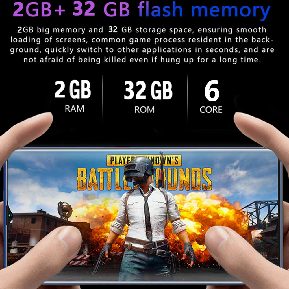 

SOYES S30 Mobile Phone Android 6.7 inch 2GB RAM 32GB ROM Smartphone 4800mAh Mobile Phone