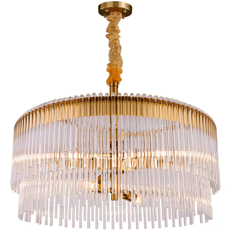 

Postmodern light luxury chandelier creative living room lamps atmospheric villa bedroom dining room lamp art minimalist lamp