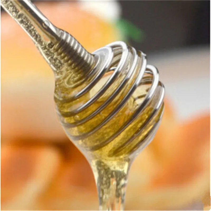 

Кухня Мёд палочка для размешивания Мёд ложка Нержавеющая сталь Мёд ложка Кофе ложки с длинной ручкой ложка для перемешивания инструмент Кухня посуда
