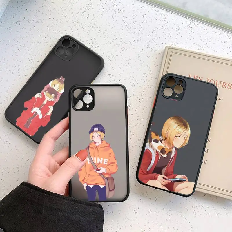 

Kenma Kozume of Haikyuu Phone Case For iphone 12 11 7 8 plus mini x xs xr pro max matte transparent cover