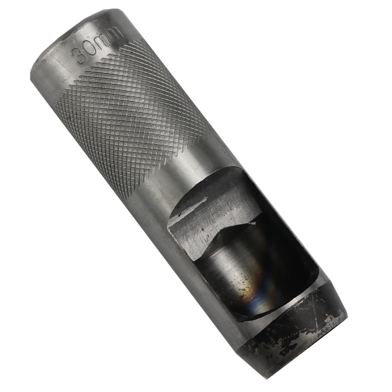 30MM YOKOYAMA 30 Размер Стальная Дырокол инструменты для кожи Дырокол Набор для рукоделия полый Дырокол ремень холщовая Одежда DIY Дырокол 1,0 мм-35 мм - Цвет: 30MM