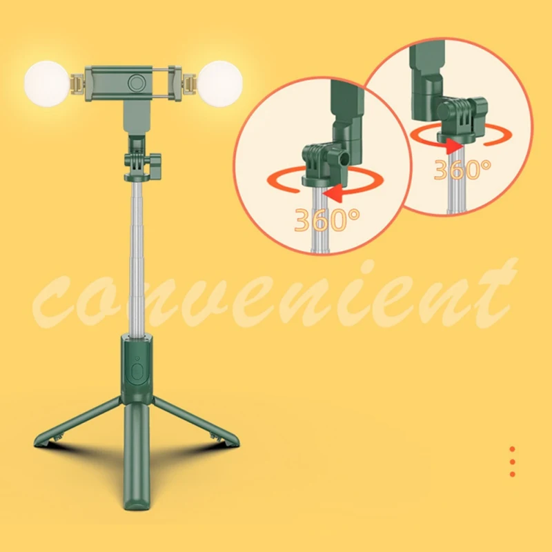 Новейшая технология Bluetooth мобильный телефон Автопортрет стержень с двумя