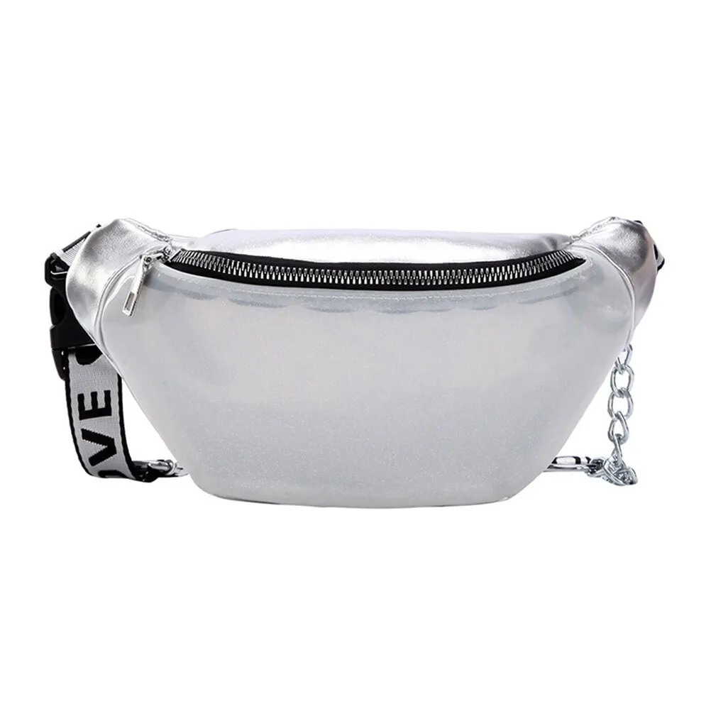 1 шт. легкая маленькая практичная модная прозрачная поясная сумка для хранения