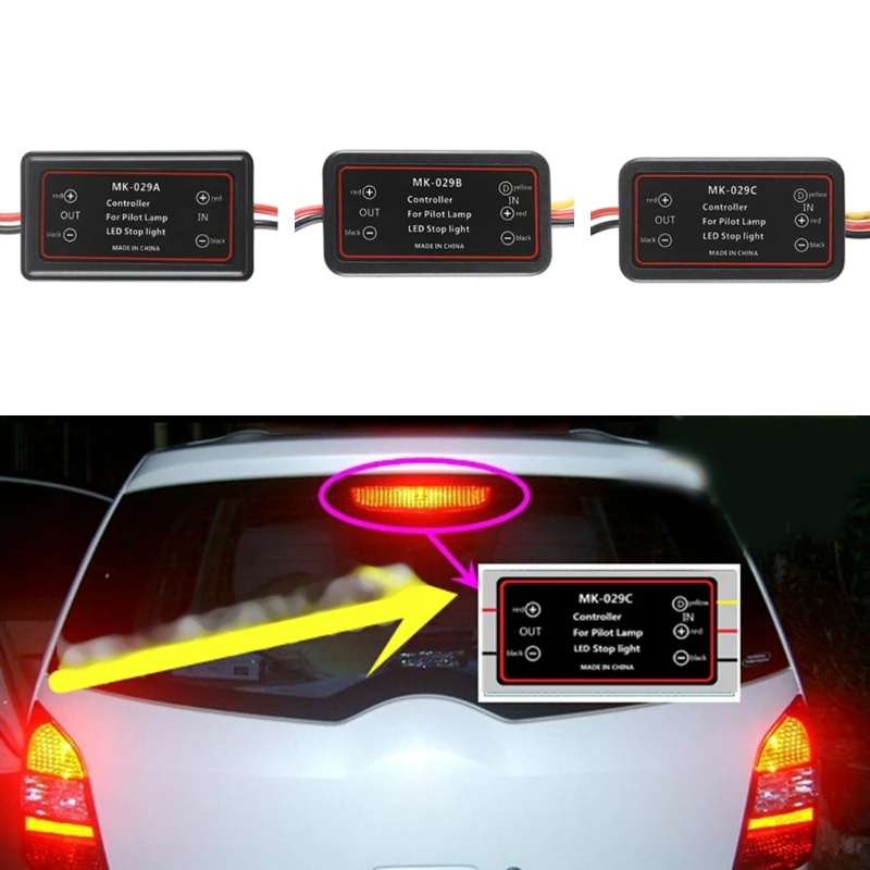 

Модуль фонаря стоп-сигнала для автомобиля, светодиодная лампа заднего хода с водонепроницаемой защитой 12-30 в, аксессуары