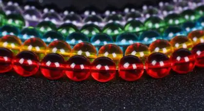 

14mm Loose beads synthetic color crystal beads glass beads DIY jewelry accessories wholesale for Bracelet Necklace