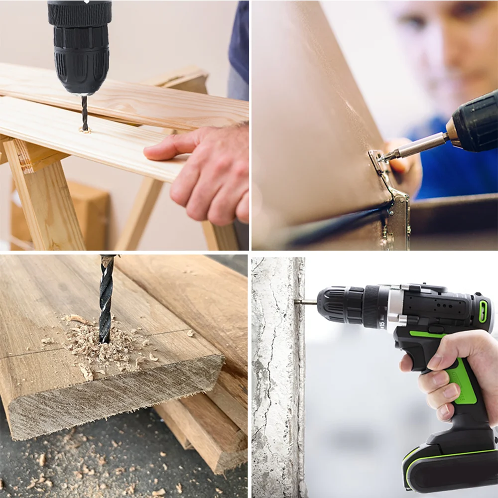 88VF мини-дрель с литий-ионной батареей Беспроводная электрическая дрель отвертка