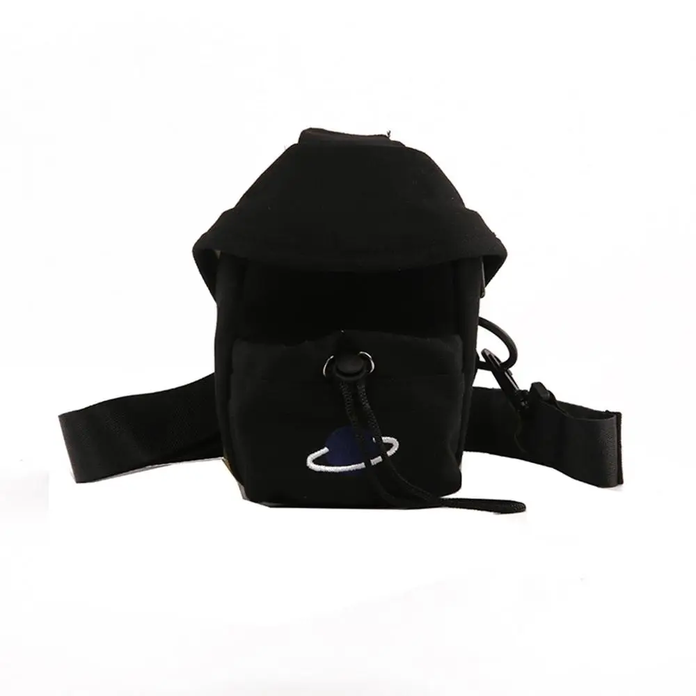 Женская новая модная однотонная холщовая трендовая сумка на одно плечо поясная