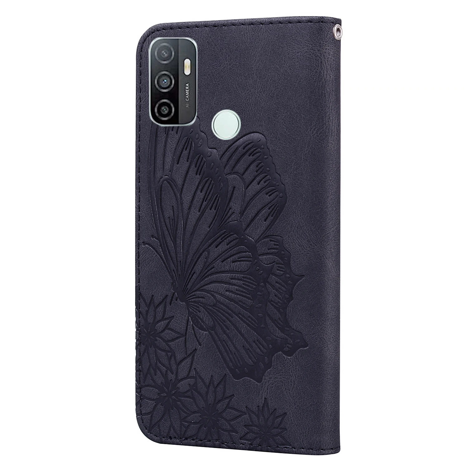 

Reno 4z 5G Case for OPPO A73 A53 A31 A33 A32 A52 A72 A5 A9 2020 Find X2 Neo Wallet Coque Vintage Embossed Card Holder Full Cover
