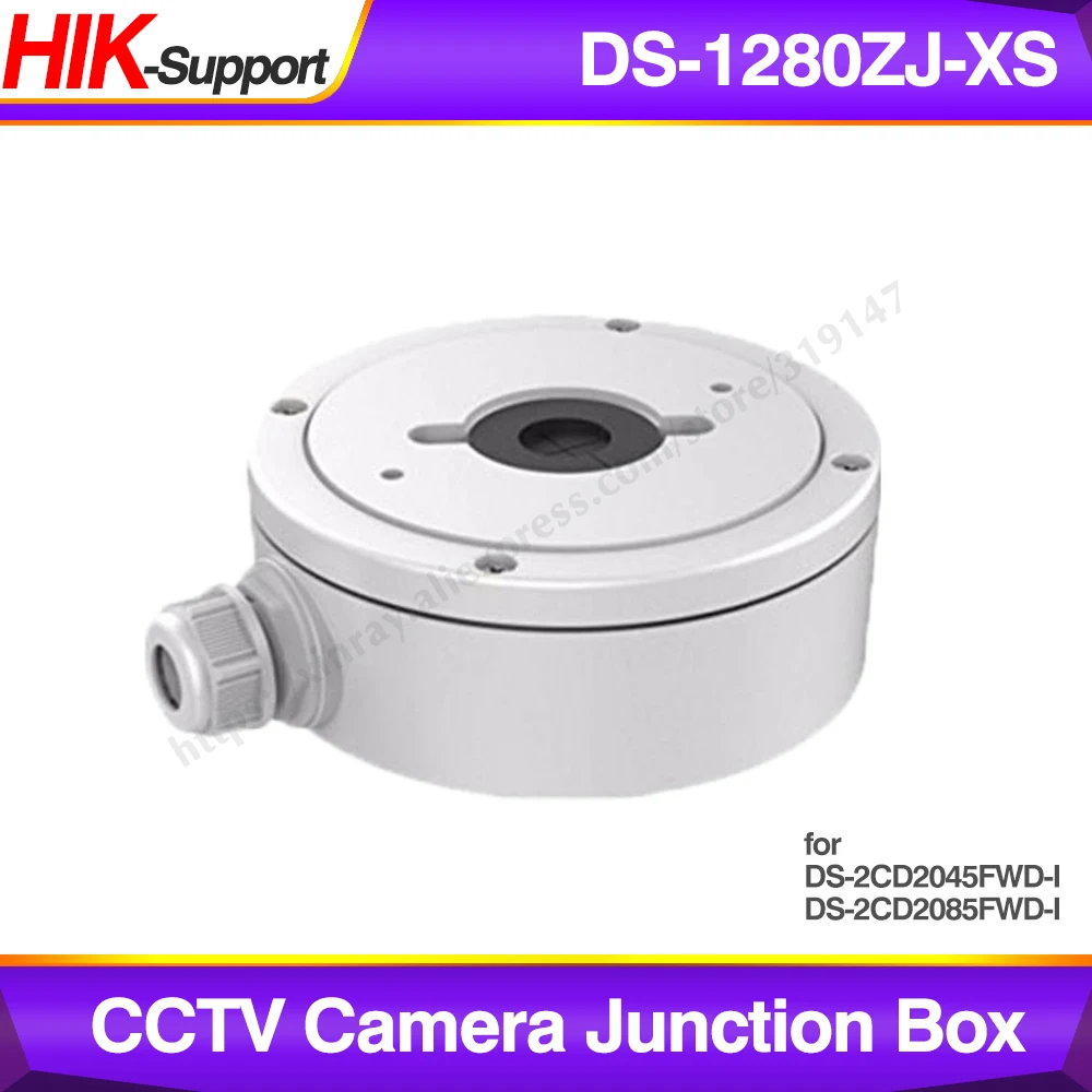 

Hikvision Original CCTV Bracket DS-1280ZJ-XS for DS-2CD2045FWD-I DS-2CD2085FWD-I IP Camera for Security Cameras Junction Box