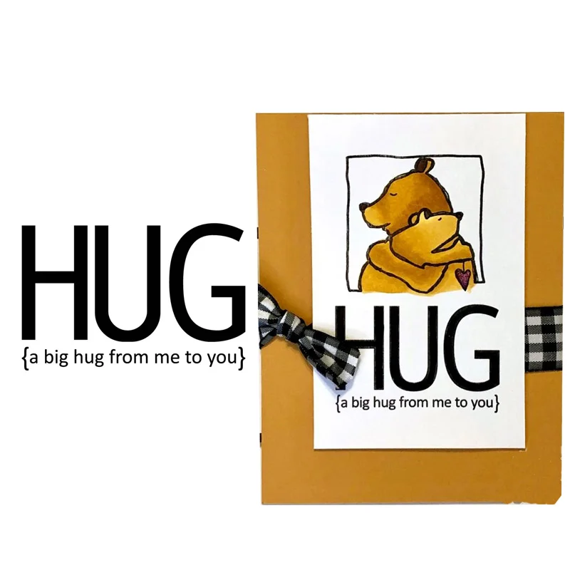 CH BIG HUG прозрачный штамп для скрапбукинга DIY/фотоальбома штампы декоративные