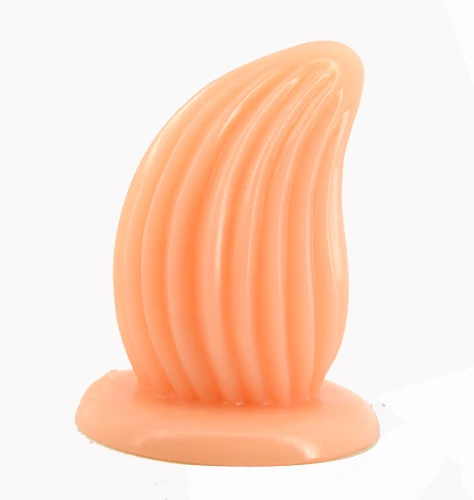 FAAK новейшая Анальная пробка с присоской ребристая поверхность анальный