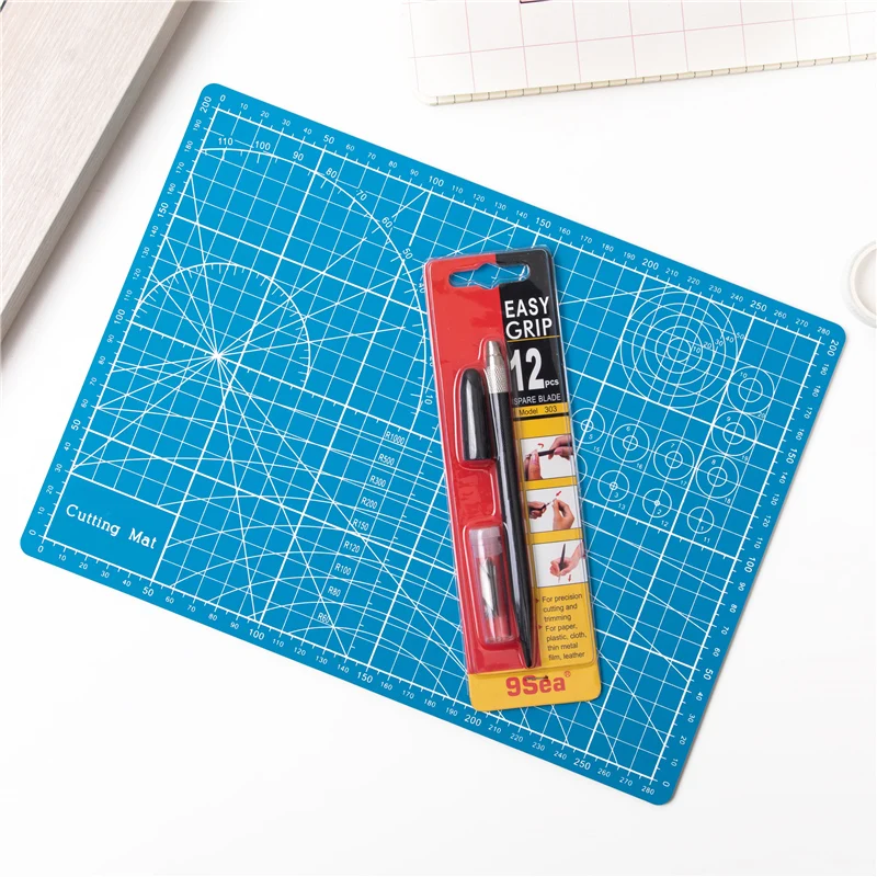 Металлический 12 лезвий резной нож резак для бумаги ремесленный DIY режущий