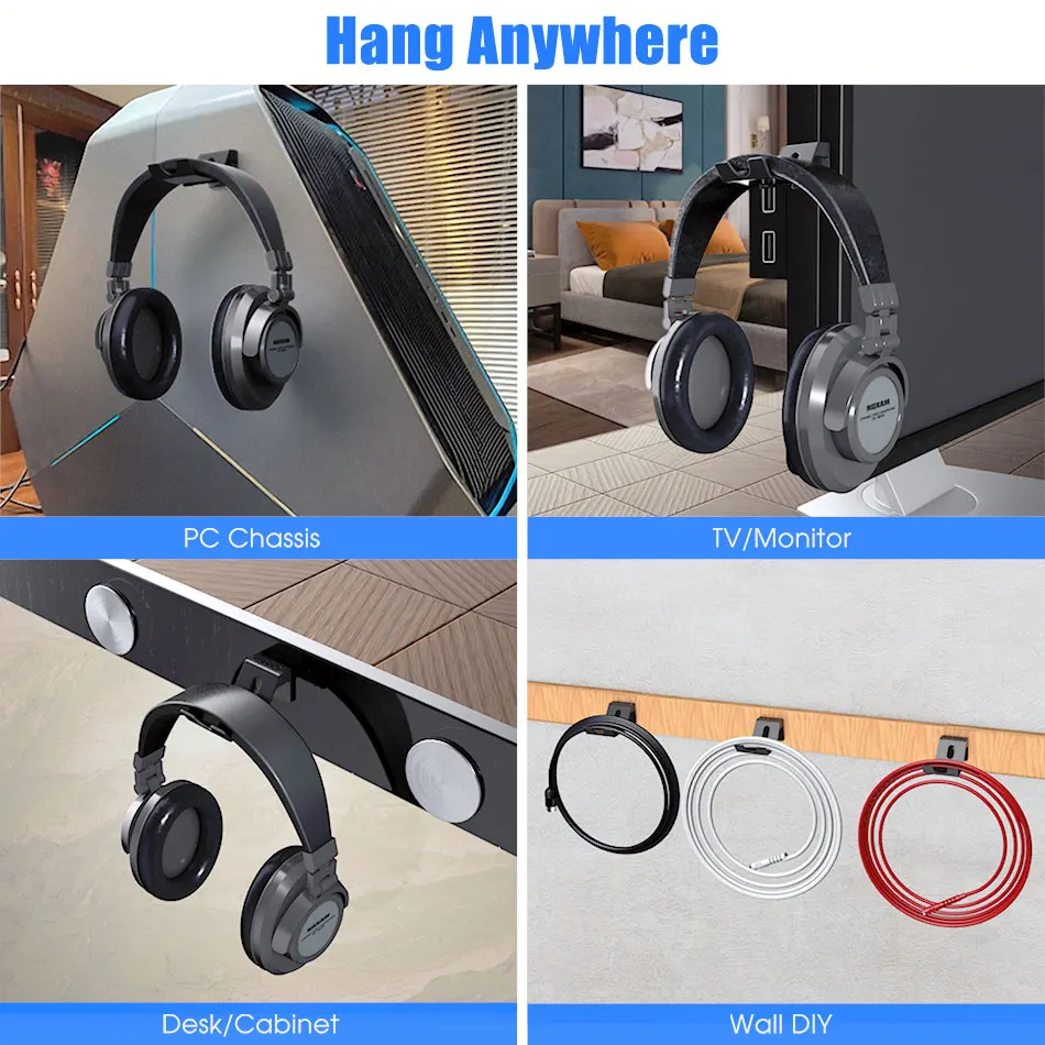 oivo 4 pcs game controller stand holder for ps4 controller wall mount headphone holder universal foldable design gamepad holder free global shipping