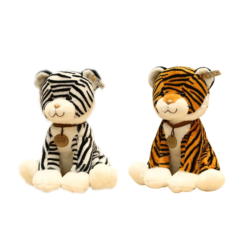 

Детская кровать в форме тигра, сопровождающая игрушка, Экологически чистая хлопковая Тигровая приятная игрушка