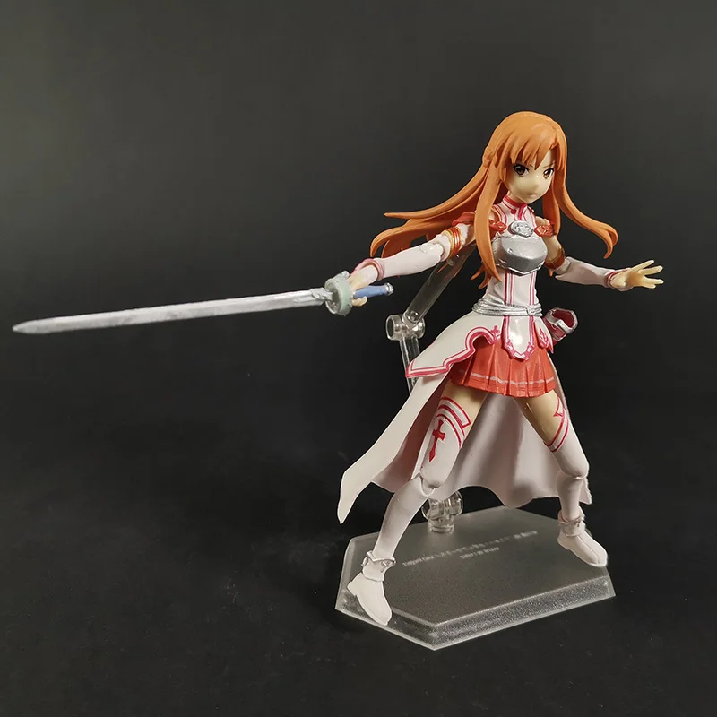 Фигурка Figma Sword Art Online Kirito 174 Asuna 178 коллекционная фигурка модель игрушка в подарок -