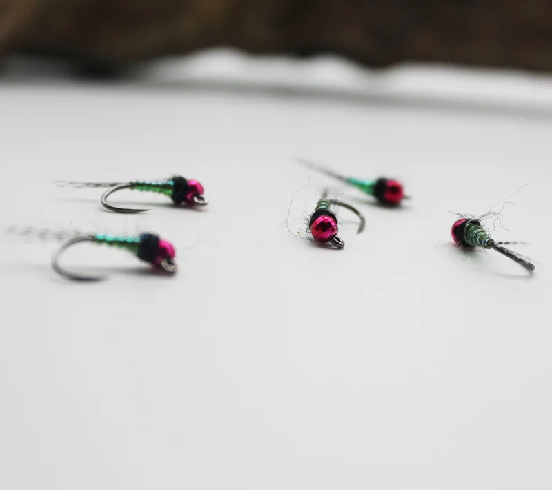 

Бесплатная доставка, 3 шт., Нахлыстовые приманки maxway, мухи, искусственные приманки nymph N20049