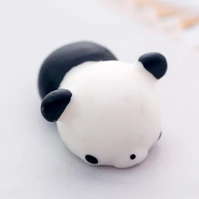 Синий Мягкое Животное игрушка милый кот сжимаемая игрушка мягкий воспроизводящий антистресс Abreact мяч антистресс смешные подарки Липкий милый забавный подарок - Цвет: Синий