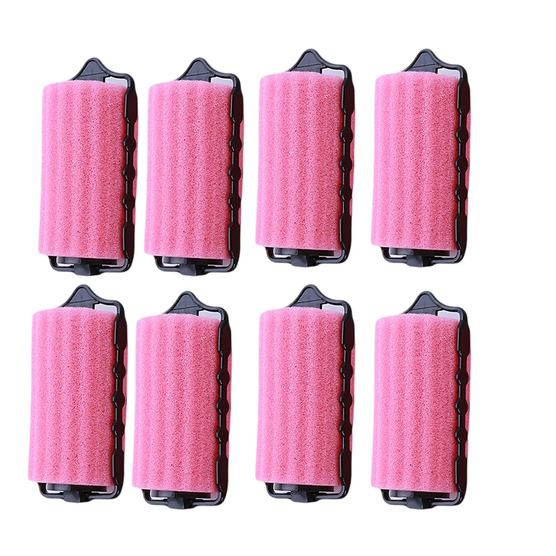 8PCS/Pack Magic Sponge Foam Cushion Hair Styling Rollers Curlers DIY Wavy Travel Home Use Twist Tool | Красота и здоровье