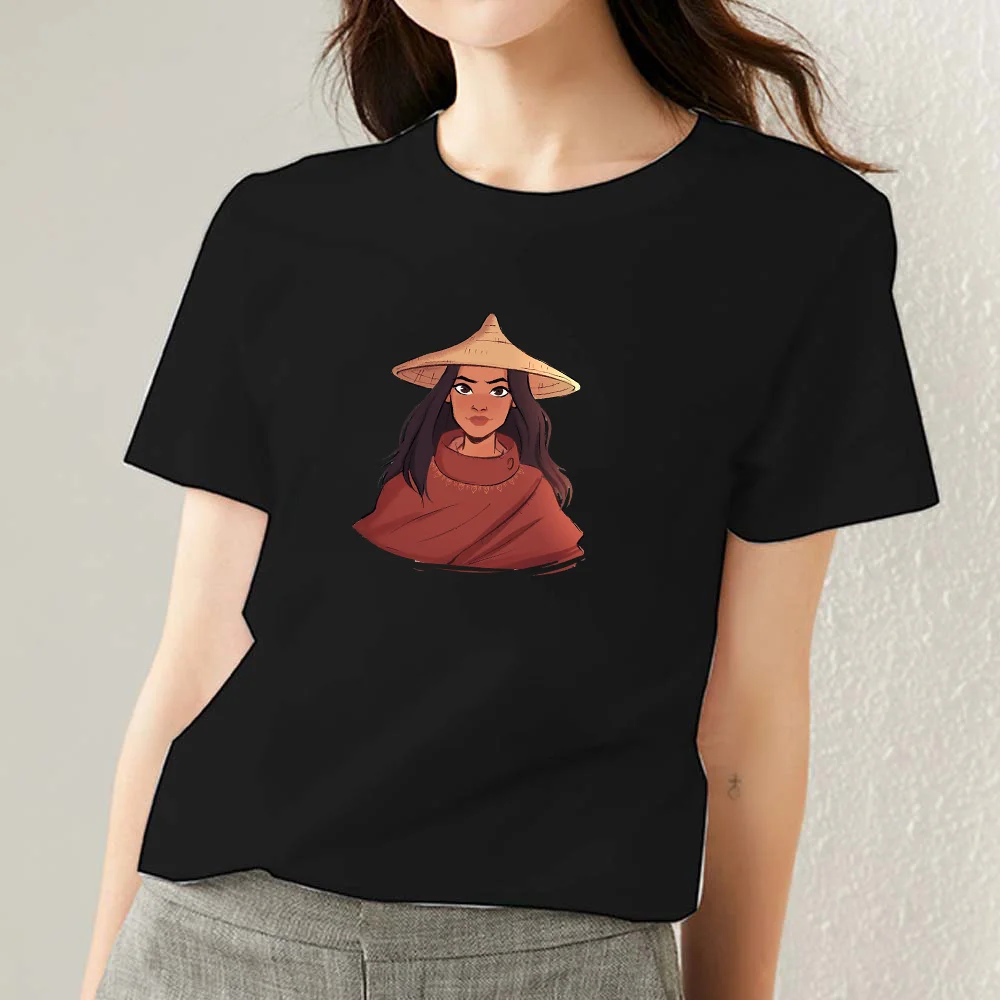 Новинка женская летняя одежда Raya and The Last Dragon Sisu женские футболки в стиле