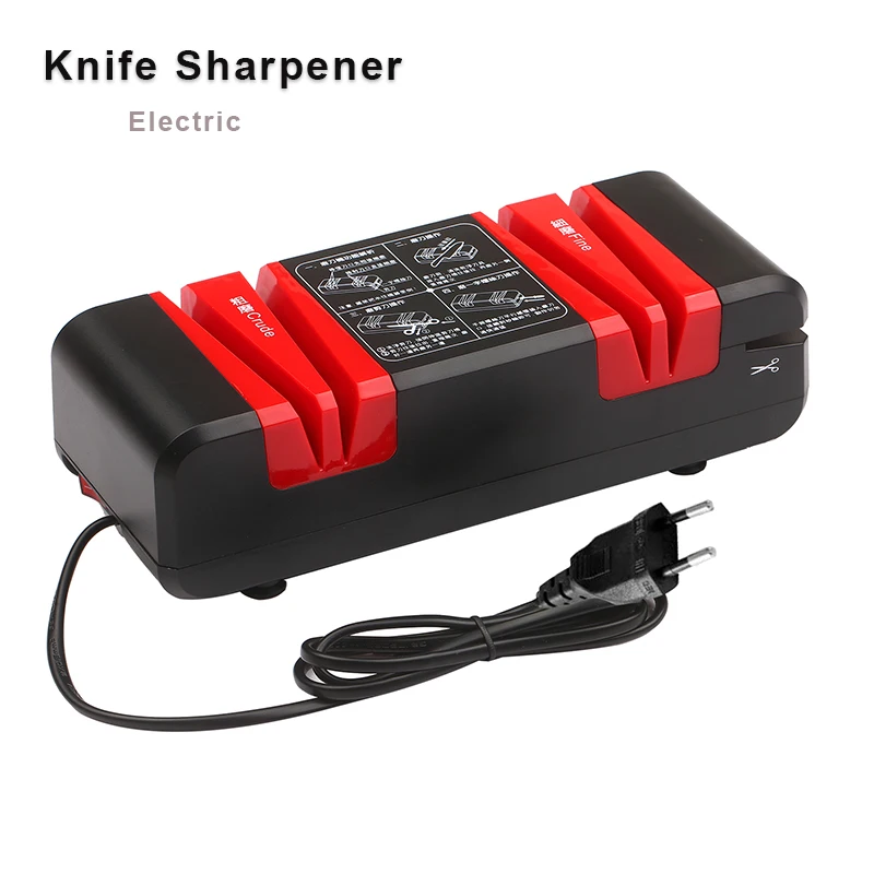 

New Professional Electric Knife Sharpener Multifunctional Automatic Cut Sharpeners For Household Scissor Kitchen Knife