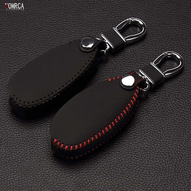 

Top Layer Leather Car Key Fob Cover Case Key Wallet Exclusive For Suzuki Grand Vitara Ignis Samurai Liana Swift Sx4 Car Key Bag