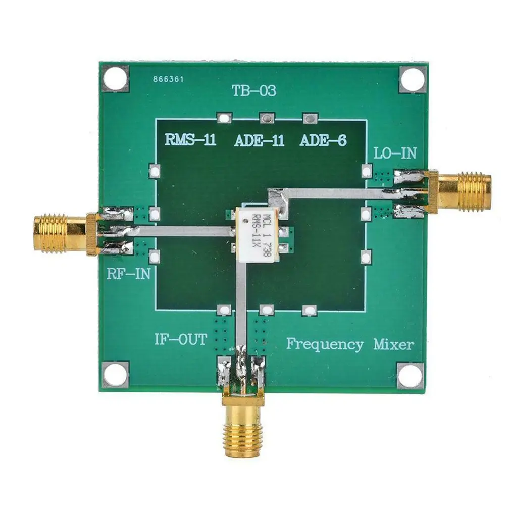 

RMS-11 5-1900MHz RF up and down frequency conversion passive mixer Module Upconversion Downconverter Green