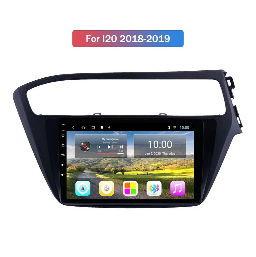 4G+64G Android 10.0 Car Multimedia Player for HYUNDAI I20 2018- LHD GPS Navigation With Wifi 4G AHD DSP IPS CARPLAY | Автомобили и