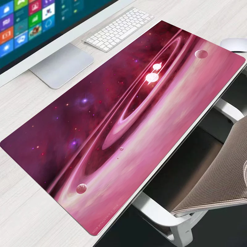 

Universe Starry Sky landscape mouse pad large gaming mouse pad notebook mouse pad table mat thickened gaming mouse pad