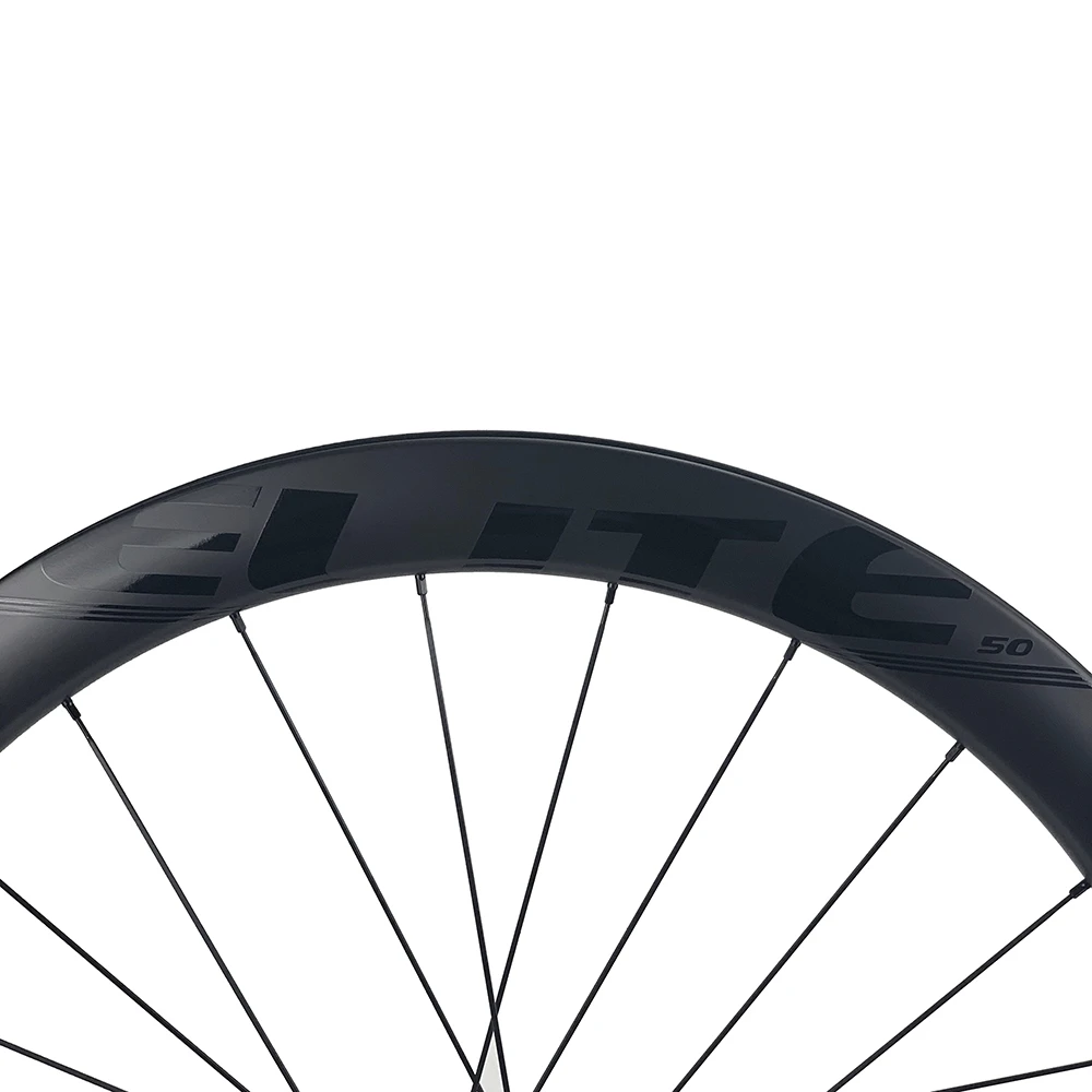 ELITEWHEELS Углеродные колеса дисковый тормоз 700c дорожный велосипед Wheelset ENT
