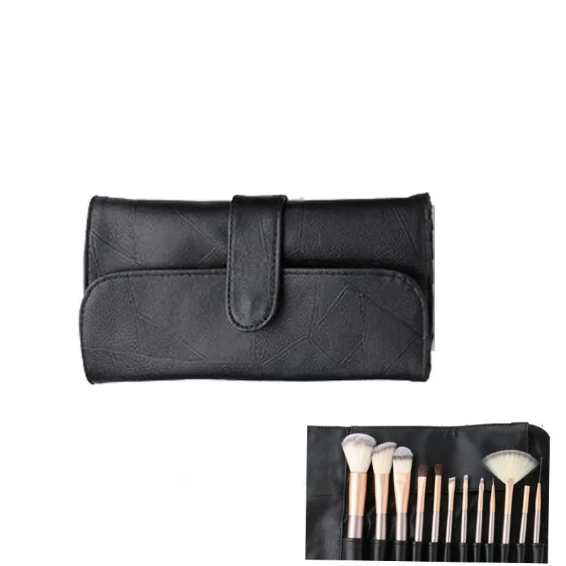 

12 Pcs Make Maquiagem Brushes Kit Up Set Powder Foundation Blush Blend MakeUp Brush Eyeshadow Fan Highlighter Cosmetic Tools