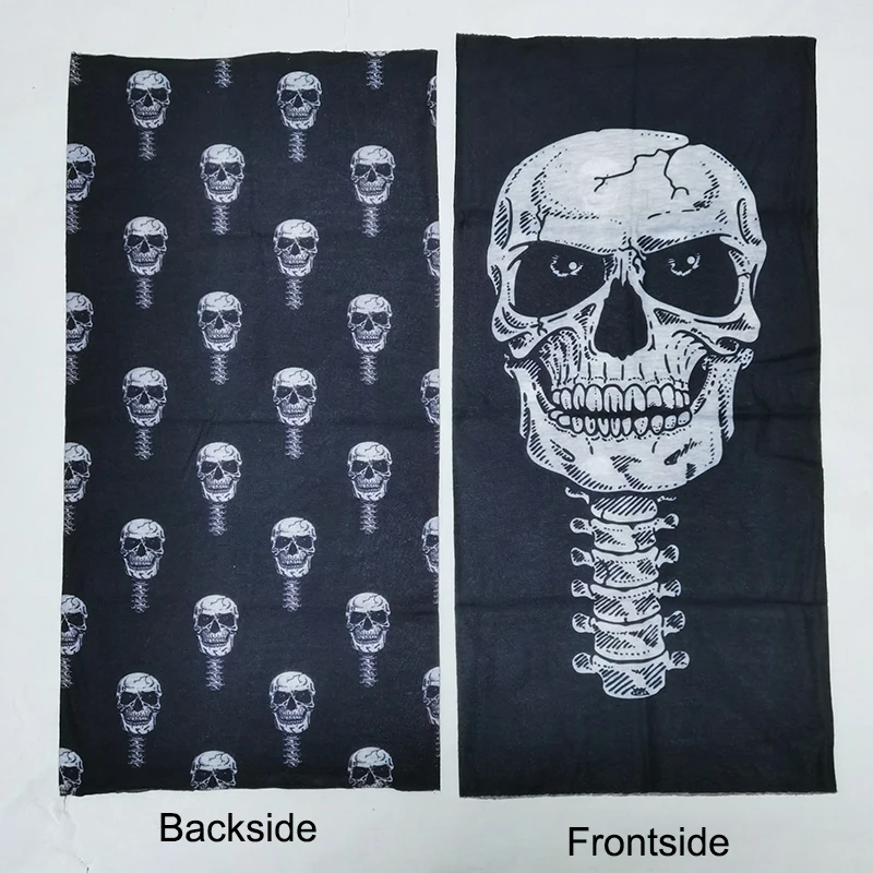 Велосипедная Балаклава с черепом бандана маска шарф повязка на голову призрака