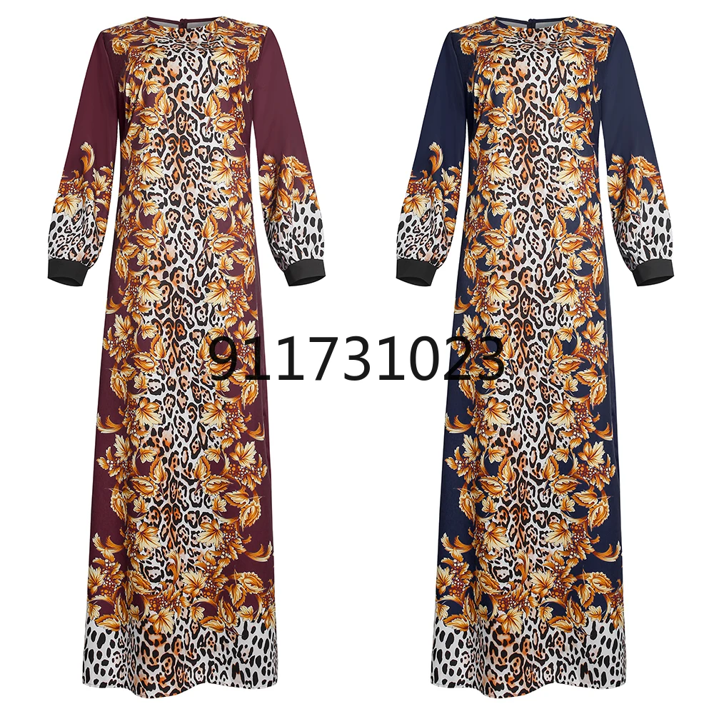 2021 Summer Clothing For Women African Dashiki Print Chiffon Dresses Plus Size Boubou Kaftan Abaya Ankara Maxi Robe Lady Gown |