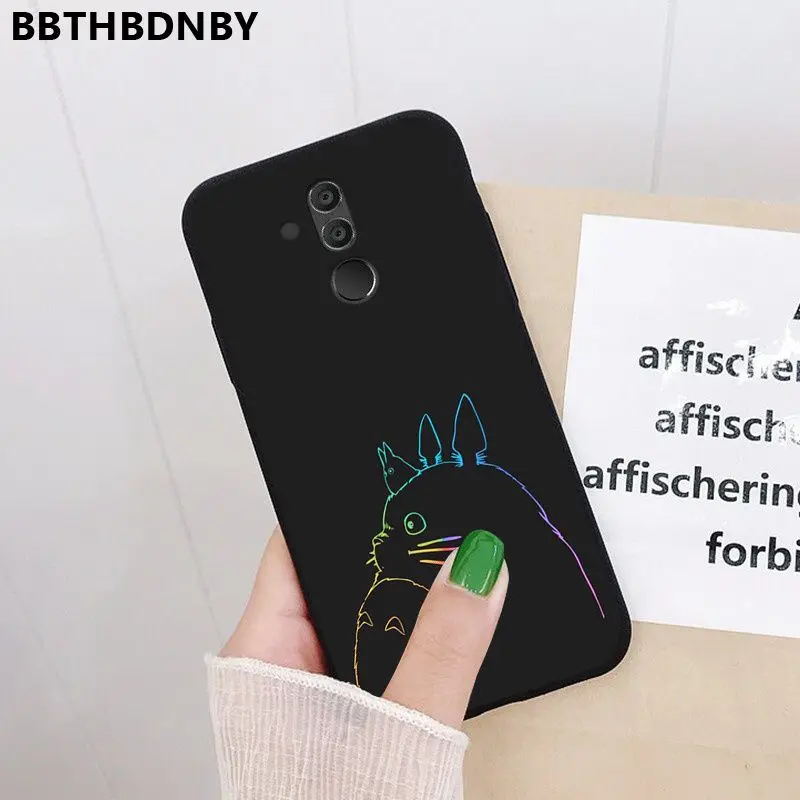 Рождественский черный мягкий чехол для телефона с изображением собаки хаски huawei