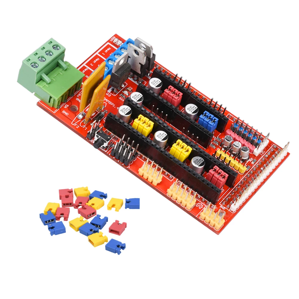 Панель управления BIGTREETECH RAMPS 1 4 панель адаптера RepRap Mendel Prusa для Arduino Mega2560 R3 детали 3d