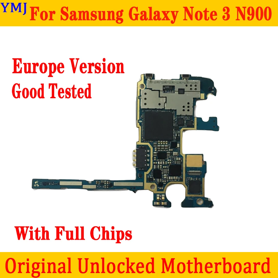 Бесплатная доставка Для материнской платы Samsung Galaxy Note 3 N900 оригинальная