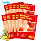 Пластырь от варикозного расширения вен, 60 шт., снятие наклейка