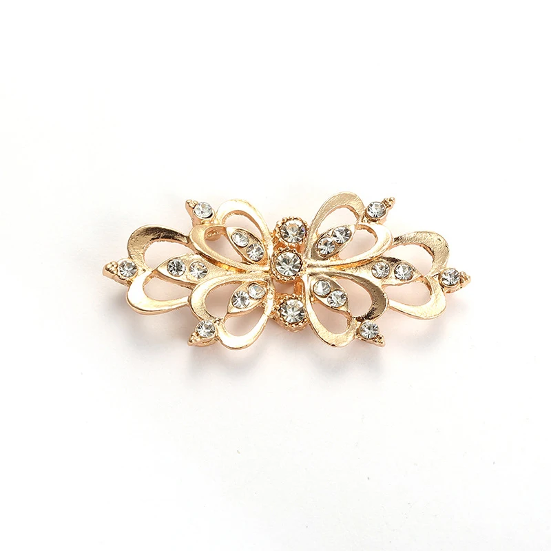 Новинка модные стразы из цинкового сплава для свитера кардигана зажимы пальто