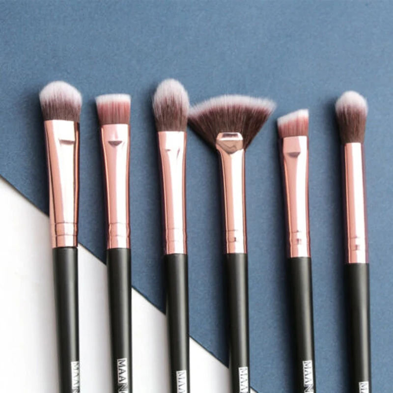 Профессиональный набор кистей для макияжа лица Румяна Тени век Кисть бровей леди