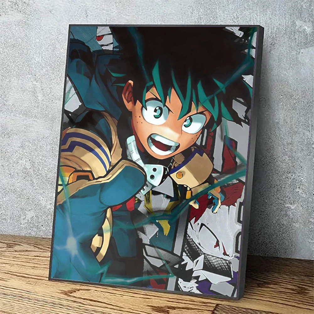

Canvas HD Prints Painting Angry Boy Wall Art Poster Modern Japan Anime Cute Gift Home Decor Modular Pictures For Living Room
