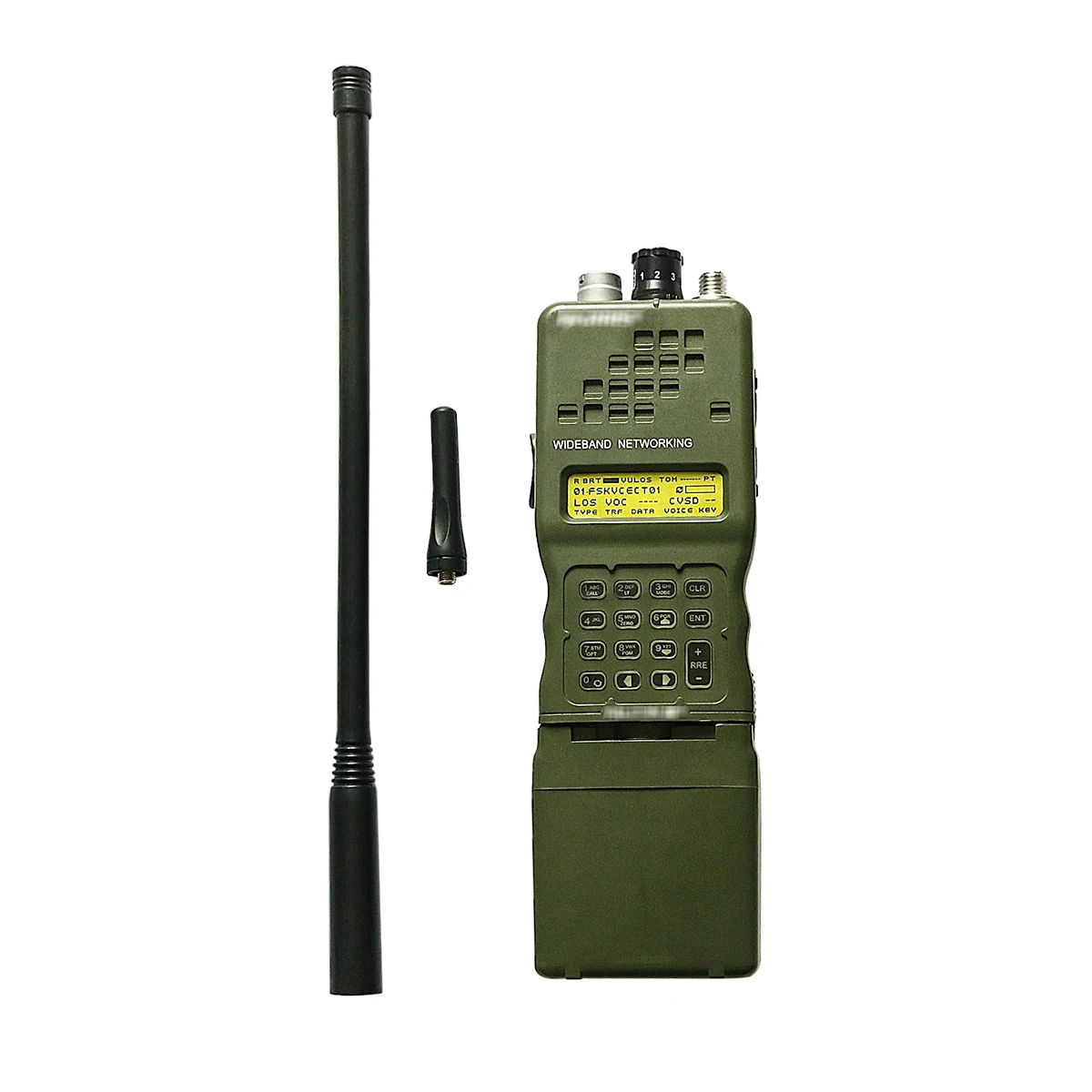 PRC-152 КНР 152 Харрис макет радиоприемника чехол, военные рации-иди и болтай Walkie модель для Baofeng Радио, не Функция с U94 PTT 6-pin вилкой/корейский производитель кабелей