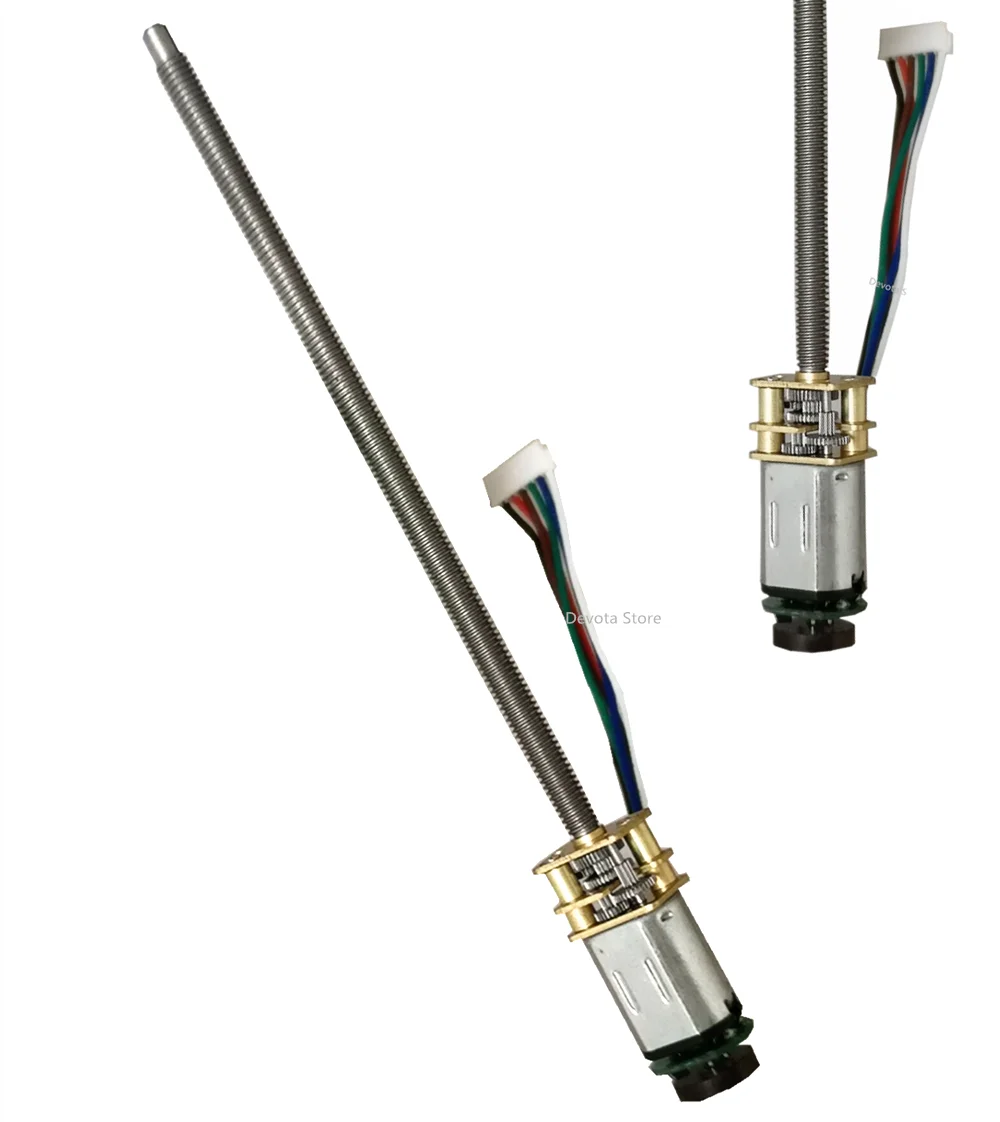

N20 DC Gear Motor Thred Screw shaft 3V6V12V DIY Model Magnetic 7PPR Encoder Smart Robot motor