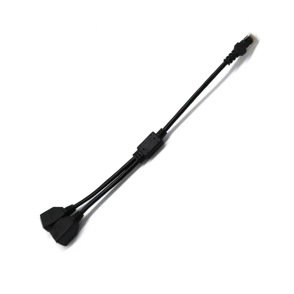 Разветвитель сетевого кабеля Ethernet RJ45 с 1 штекера на 2 гнезда удлинитель