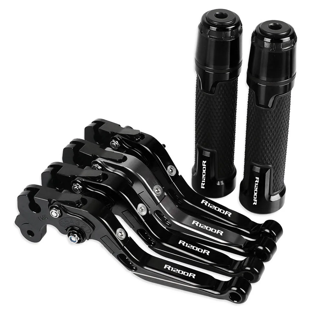 

Motorcycle Brake Clutch Levers Handlebar knobs Handle Hand Grip Ends FOR BMW R1200R 2006 2007 2008 2009 2010 2011 2012 2013 2014