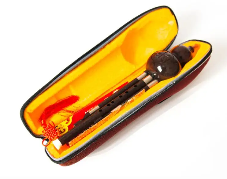 Традиционная Тыква Хулуси из массива дерева ручной работы этнический