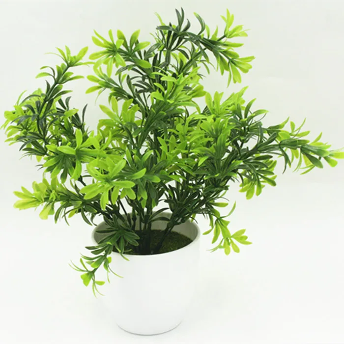 1pcs 7Branches Fake Water Plants Boston Fern Bouquet Plastic Party Decorations Home Garden Decoration Indoor Holiday Furnishings | Дом и сад