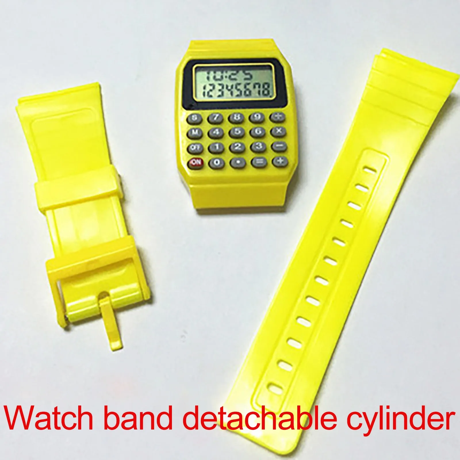 Детские многофункциональные наручные часы Fad с силиконовым датой и электронным