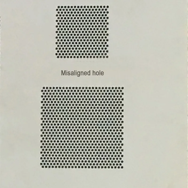 AMAOE Universail BGA реболлинг трафарет 0 3 35 4 45 мм Олово сетки шаблон припой для телефона