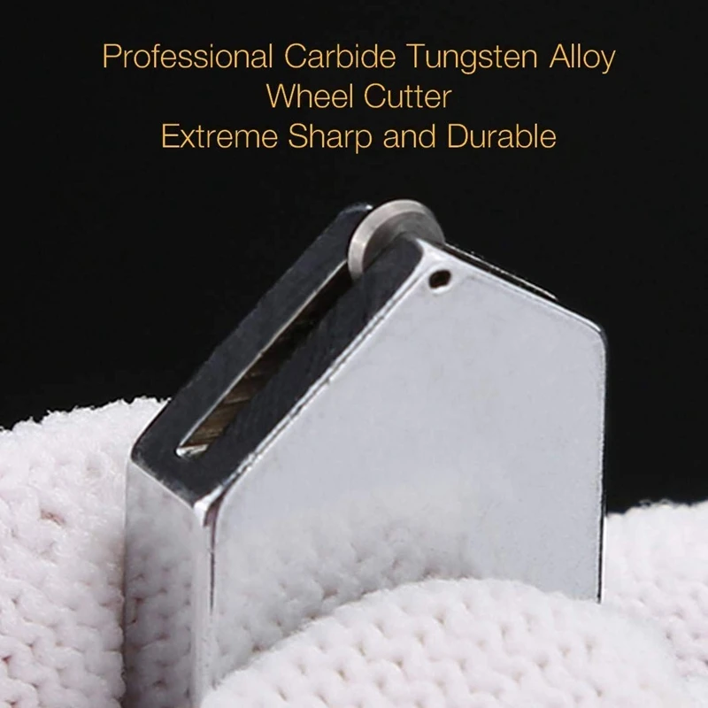 

Portable 10Pcs Golden Glass Cutter Set Carbide Straight Head Glass Cutter Cutting Tool Used for Tiles Mirror Stained Glass